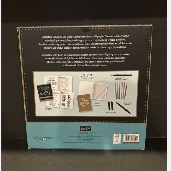 Walter Foster Creative Hand Lettering Kit - Learn How to Create  Hand-Lettering - Picture 2 of 2